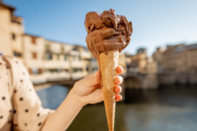 Tour di Firenze a Sedere Mangiando il Gelato rm tours in italy